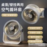 Desktop circulating fan